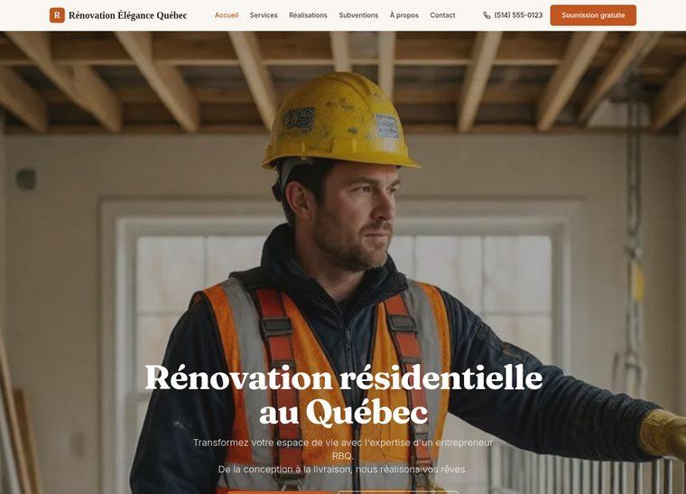 Rénovation résidentielle
